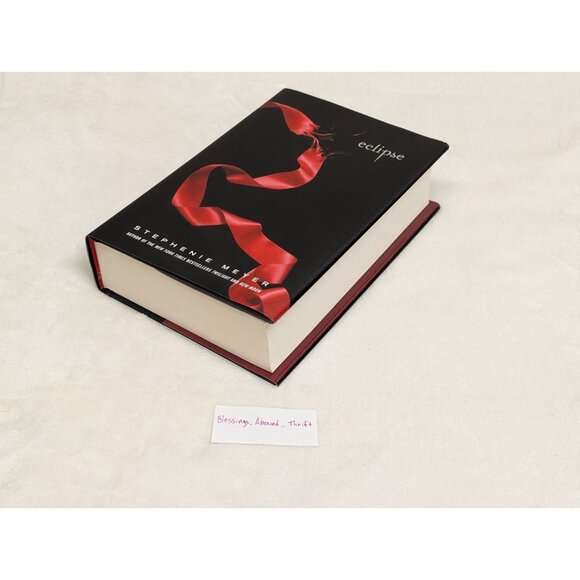 ❤️NEW Eclipse Twilight Saga SIGNED Stephenie Meyer HCDJ EXC NEW❤️ - Picture 8 of 9